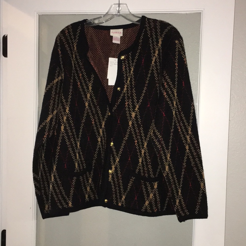 Wool look a like ladies sweater
